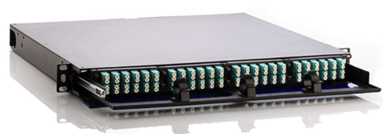 1U 96 Port OM3/4/5 LC Patch Panel - Image 2
