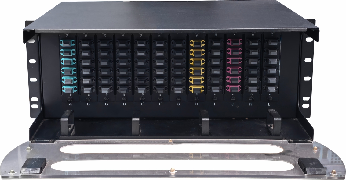 4U 72 Port OS2 MPO-LC Patch Panel - Image 2