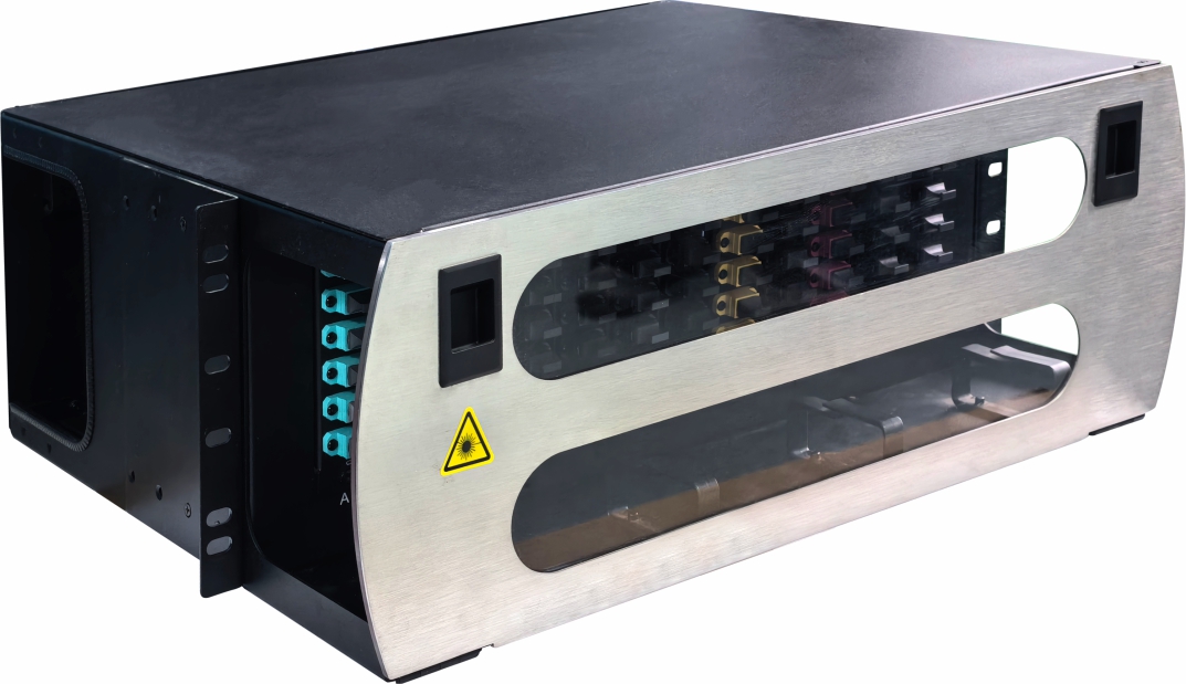 4U 72 Port OS2 MPO-LC Patch Panel